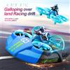 BXA Natale Mini aereo RC 3 in 1 Acqua Terra Aria Volo Hovercraft Barca Velocità Drift Giocattolo 2.4G RC Quadcopter Impermeabile per I Bambini V24