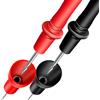 ATUOTIN 2 Pezzi Punte a Sonda per Multimetro con Punta a Spillo per Isolamento, 10A 600V, per Test e Estensione