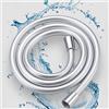 NONE 1/1.5/2m tubo flessibile per soffione doccia portatile in PVC flessibile Anti avvolgimento tubo dell'acqua antideflagrante tubo di prolunga per rubinetto del bagno