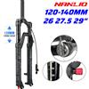 NANLIO Forcella ammortizzata per bicicletta NanLio MATE 32MM Regolazione rimbalzo Forcelle per olio per mountain bike 26/27.5/29 pollici 120/140MM Viaggio