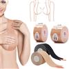 NONE Reggiseni con nastro per tette da 5 m Copricapezzoli per seno da donna Reggiseno push up Reggiseni adesivi con nastro adesivo Seno invisibile