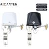 AICANTEK Manipolatore automatico elettrico da 1/2 "3/4" 1 "Valvola a sfera di intercettazione DN15/DN20/DN25 per conduttura dell'acqua del gas di allarme 12V 1A