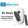 SHANLING EC Lettore CD Intelligente con Driver Ottico Sanyo DA11, DAC CS43131, Bluetooth 5.4, Lettore CD All-in-One per Auto e Desktop con Telecomando