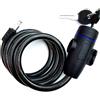 NONE Lucchetto per catena per moto resistente Lucchetto per bici antifurto in metallo da 84 cm con 2 chiavi per la massima sicurezza e il rinforzo della bicicletta