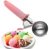 NONE Paletta per gelato rosa nera nuova macchina per palline di ghiaccio con melone in acciaio inossidabile