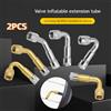 NONE 2 pezzi moto 45 90 135 gradi ad angolo piegato adattatore valvola tubo pneumatico adattatore di estensione valvola per camion auto moto bici