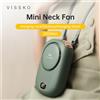 Vissko Mini ventilatori portatili da appendere al collo con cordino regolabile Ventola di raffreddamento sportiva ricaricabile USB senza lama per viaggi per bambini