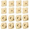HSDOUBLE 10 set di bottoni automatici magnetici in metallo con bottoni per borsa, borsa, portafoglio, vestiti, borsa, accessori per cucire artigianali fai da te