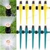 NONE 5Pcs 360 ° rotazione giardino irrigatore irrigazione sistema di irrigazione agricoltura terra tubo automatico spina atomizzazione interrata