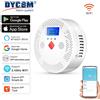 DYGSM Tuya WiFi Smart Rilevatore di monossido di carbonio Allarme 85dB Avviso sonoro Display digitale LCD Home Indoor Monitor CO in tempo reale Avvelenamento
