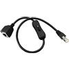NONE Cavo prolunga CAT6e RJ45 con connettore maschio a femmina Cavo prolunga per reti Cat6/Cat5e/Cat5 Cavo Ethernet