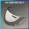 GISAEV Casco moto Visiera Lente Per ARAI RR5 RX-7 QUAMTUM-J ASTRO-IQ Sostituire Anti-UV Anti-Graffio Antipolvere Vento Scudo RX-7