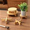 NONE Espositore per Bonsai in legno decorazione per la casa forniture per il giardinaggio supporto per vasi da fiori supporto per piante da tavolo da terra