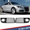 MagicKit Per Audi TT MK2 8J Paraurti Anteriore Fendinebbia Griglie Griglia A Nido D'ape Maglia Della Luce di Nebbia Copertura Della Lampada 2010 2011 2012 2013 2014 8J 0807682 J J