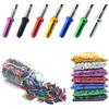 NONE 100PCS Tappi terminali del cavo del freno del cambio bici MTB Bici da strada Freno del cambio Cavo interno Tappo terminale in lega di alluminio Deragliatore Punte del filo