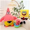 Potdemiel 35 cm SpongeBob Patrick Star Gary Squidward Tentacoli Bambole di peluche Animali di peluche Borsa Appendini Regali di compleanno di Natale per i bambini