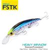 WEIHAI FSTK FSTK Nuovo Pesante Affondamento Minnow 110S 37g 90S 28g 70S 16g Acqua Salata Lunga Distanza di Colata Esche Da Pesca Mare Esche Artificiali