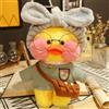 NONE 30 cm Pato Peluche Lalafanfan Anatra Carino Peluche giallo Anatra Abbraccio Flifan Anatra Kawaii Peluche Animali Peluche Cuscino Peluche