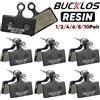 BUCKLOS Pastiglie freno a disco in resina BUCKLOS per SHIMANO G01S Pastiglie freno idrauliche resistenti all'usura Pastiglie freno MTB per parti ciclistiche G03C G05S