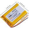 Easylander 3 Fili 3,7 V 1200 mAh 603450 Batteria ricaricabile ai polimeri di litio agli ioni di litio per Logitech MX Master 1