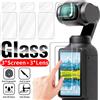 BAPPSUS Pellicola in Vetro Temperato per DJI OSMO Pocket 4 3, Protezione Schermo Anti-Graffio, Copertura Protettiva per Lenti, Accessori per DJI Pocket 3 4