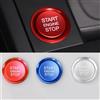 NONE Car Styling Pulsante di avvio con un clic Adesivo Decorazione Copertura Trim per Audi A4 A5 B9 B8 BT A6 A6L A7 C7 4GB Q5 8R Accessori auto