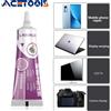 NONE Lanrui i9 Forte 55ml Colla adesiva trasparente nera per telaio del telefono cellulare Copertura posteriore Vetro Colla a polimerizzazione rapida Strumento manuale di riparazione