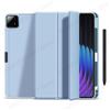 VIGENCIA Custodia per Xiaomi Pad 7 con portapenna, cover posteriore morbida in pelle PU a tre ante con supporto per Xiaomi Pad 7, custodia per Xiaomi Pad 8 Pro da 11,2 pollici