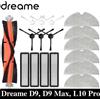 Dreame D9, D9 Max, L10 Pro Robot Aspirapolvere Pezzi di ricambio Materiali di consumo Spazzola laterale principale Filtro Hepa Accessori in tessuto per mop