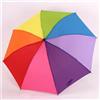 NONE 1 pezzo - Rainbow Wonder - Ombrello portatile triplo con manico corto, design pieghevole per uno stile e protezione senza sforzo