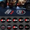 VOLVO Led Porta Auto logo Luce di Benvenuto Per Audi A4 B5 B6 B7 B8 B9 A1 A3 8V 8P 8L A6 C5 C6 C7 A5 A7 A8 Q3 Q5 Q7 TT S3 S6 Sline Quattro