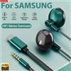 Newmsnr Cuffie stereo 9D Bass tipo C da 3,5 mm Cuffie con controllo del volume con microfono HD Auricolari cablati per iPhone15/16 Samsung Galaxy Auricolari