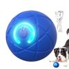 NONE Giocattoli interattivi intelligenti per cani per masticatori aggressivi Giocattolo vibrante automatico con palla interattiva per cani in movimento automatico