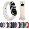 NONE Cinturino in silicone per Miband 10 9 8 NFC Accessori Bracciale sportivo Smartwatch Polsino Correa per Xiaomi Miband10 band10 cinturini