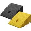 DOACT Rampa per pendenza per auto Rampa per cordolo Rampa per cordolo in plastica 13 cm Altezza Soglia Rampa per vialetto Giunzione gratuita Rampa per pendenza antiscivolo Rampa di soglia