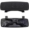 NONE Per VW Jetta A5 A6 MK5 Golf 5 6 7 GTI Passat B6 B7 CC Polo 1/2/4Pc ABC Pilastro Airbag Emblema Cap 3C0853437C 1K8853437 5G0853437