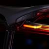 RAVEMEN CL01 Luce per bici Lampada fanale posteriore a LED per bicicletta Ricaricabile tramite USB Sensore freno on-off automatico Design aerodinamico Visibilità laterale