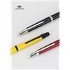 Jinhao 20 Press Penna stilografica retrattile EF/F Pennino con convertitore Penna regalo per scrittura in resina