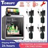 Torlipy Aggiornamento per Creality K2 Plus Sostituzione del blocco riscaldante Hotend Acciaio temprato Ugello di design interamente in metallo per accessori per stampante 3D