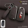 NONE Custodia per chiave per auto in lega di zinco Protezione per telecomando Portachiavi Accessori per Audi TT TTRS 8j 8n 8s mk1 mk2 mk3 S line LOGO personalizzato