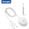 Brangdy Caricabatterie adatto per spazzolino elettrico Oral B serie iO 3 4 5 6 1000/3000/5000/7000/7500 Base caricabatterie induttivo impermeabile