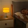 KDULIT Lampada da Tavolo Macaron, Luce Notturna Dimmerabile a Tre Colori per Ragazze, Camera da Letto, Soggiorno, Decorazione Scrivania, Lampada da Lettura Protettiva per gli Occhi