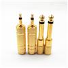 OULLX 2 pz/lotto 6.35mm Maschio a 3.5mm Femmina Mono Jack Spina Singolo Cavo Audio Adattatore Microfono Auricolare Amplificatore Convertitore AUX
