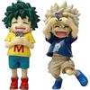 Bandai Nuovo Arrivo My Hero Academia Infanzia Izuku Midoriya/Infanzia Katsuki Bakugo Action Figures Decorazioni Modello di Bambola Giocattolo Regalo