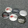 VOLVO 56/65mm 4 Pezzi Coprimozzo Auto Adesivi Emblema Distintivo Decorazione Per AUDI S RS A3 A4 B8 8P 8V A6 C7 A5 Q5 B7 B6 B9 Q3 Q7 A7