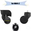 NONE Per le ruote di ricambio W041-2 Next Round Silent Spinner: ruote di ricambio staccabili lisce 360 ° Ruote girevoli durevoli