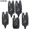 Hirisi Set di allarmi per la pesca alla carpa wireless Indicatore di allarme per morso impermeabile Set di attrezzatura per la pesca alla carpa S7 Accessori per la pesca 1 + 4