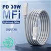 TekaGene Per iPhone 14 13 Cavo Lightning PD 30W Cavo di ricarica veloce Certificato MFi da USB C a Lightning per Apple 12 11 Pro Max Cavo di ricarica