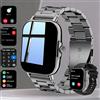 LAXASFIT 2026 Nuovo Smartwatch Chiamate Bluetooth Riproduzione musicale Monitoraggio della frequenza cardiaca e della pressione sanguigna Regalo di festa unisex