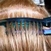 NONE Clip Separatore Veloce Blu per Extension Capelli - Strumenti Professionali per Parrucchieri e Saloni